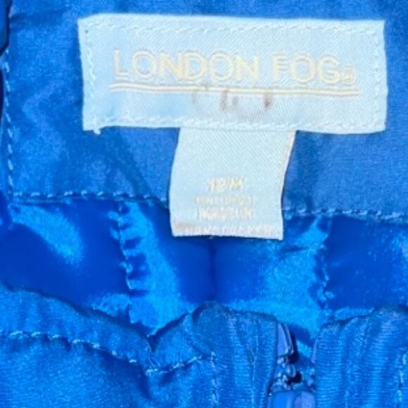 LONDON FOG Baby Unisex Classic Snow Bib Ski Snowsuit Size 18 Months - Picture 4 of 7